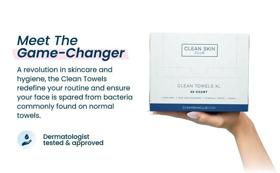 Toallas Faciales Desechables de Algodón - Suaves y Ultra Absorbentes -oferta